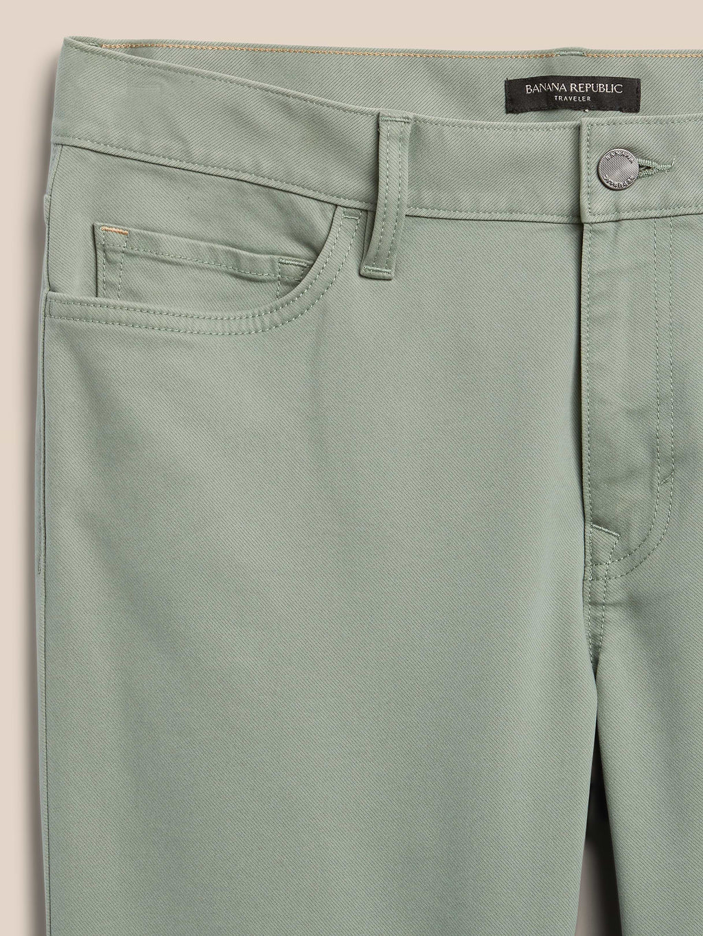 Slim Traveler Pant - Sage Green