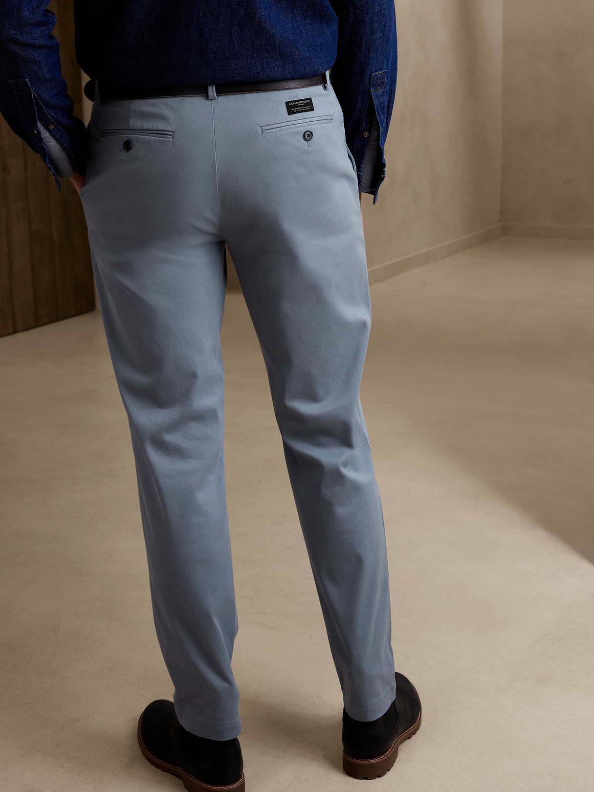 Athletic Rapid Movement Chino - Gray Blue