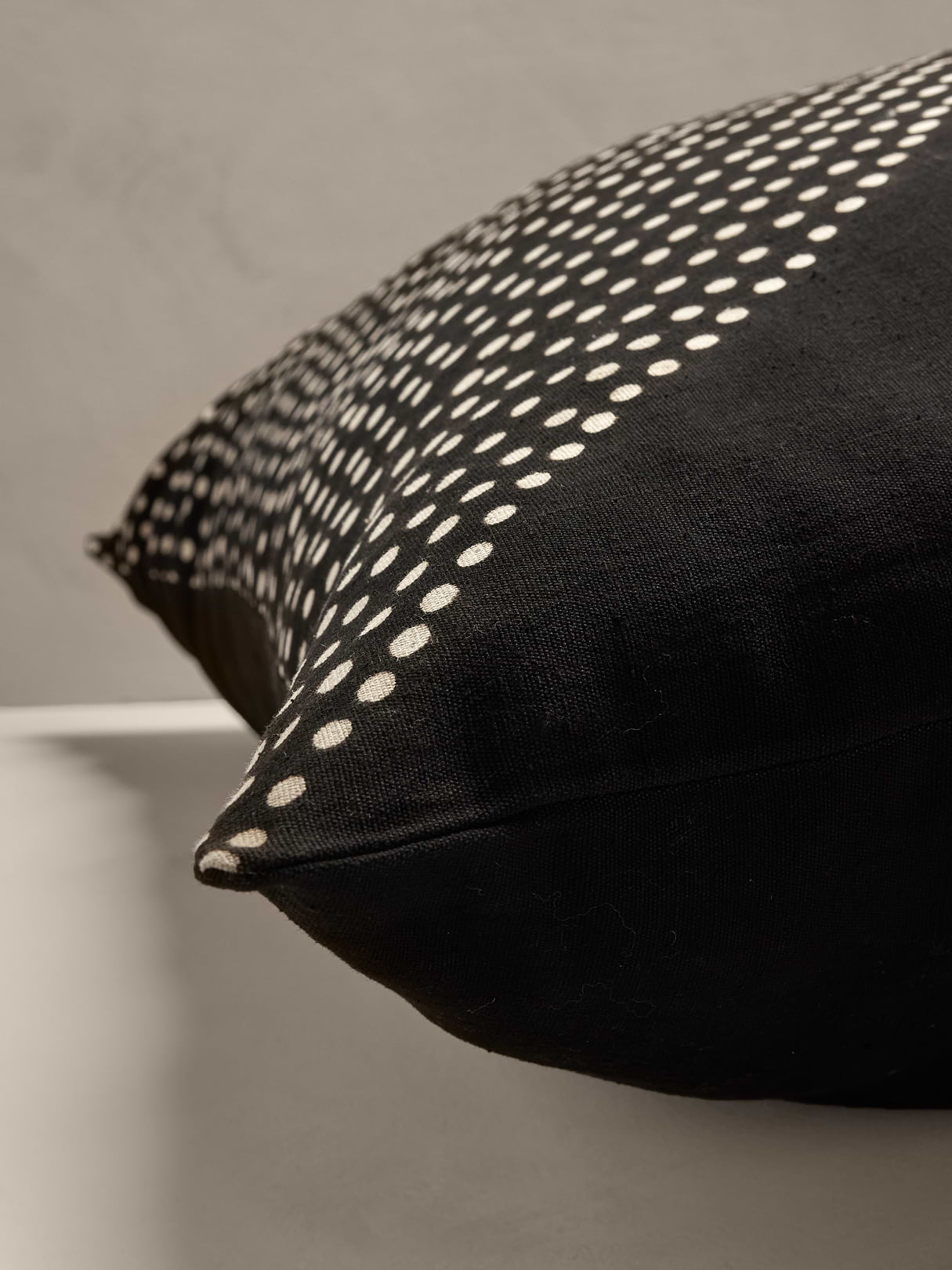Bogolan Mud Cloth Pillow - Sable
