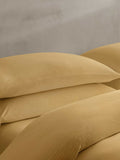 Organic Cotton Gauze Shams - Camel