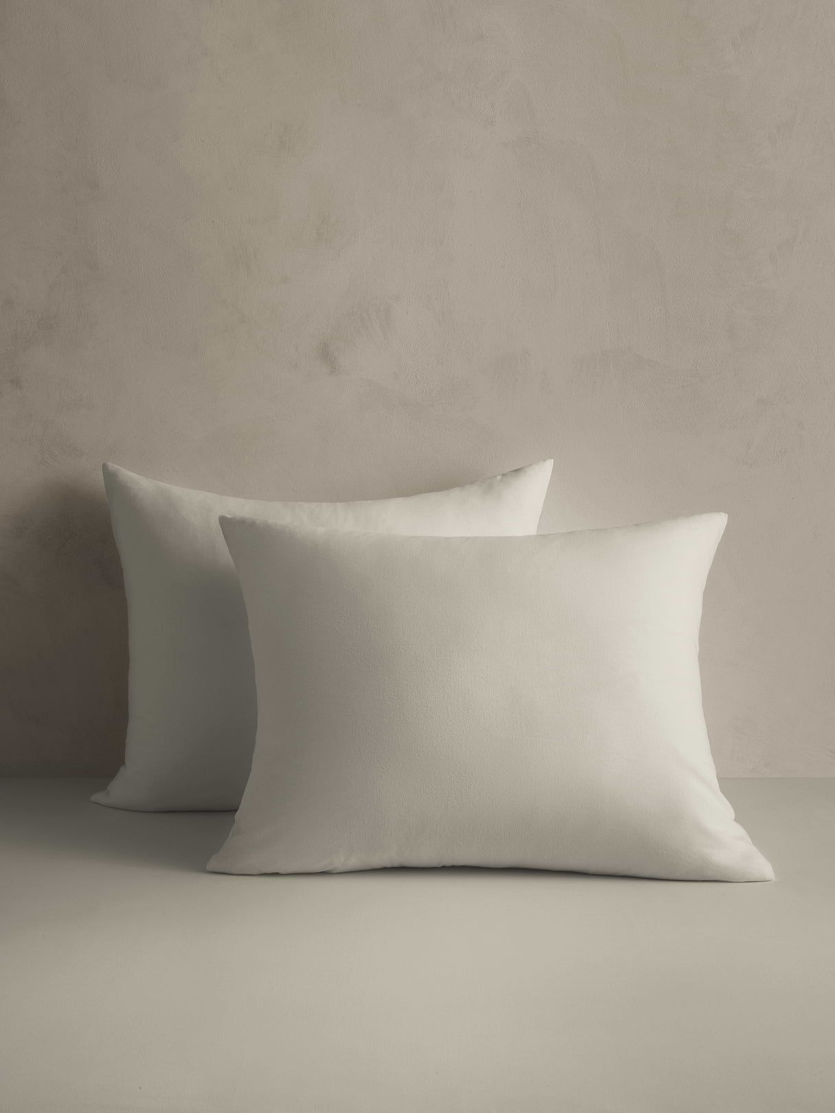 Washed Linen-Cotton Shams - Vapor