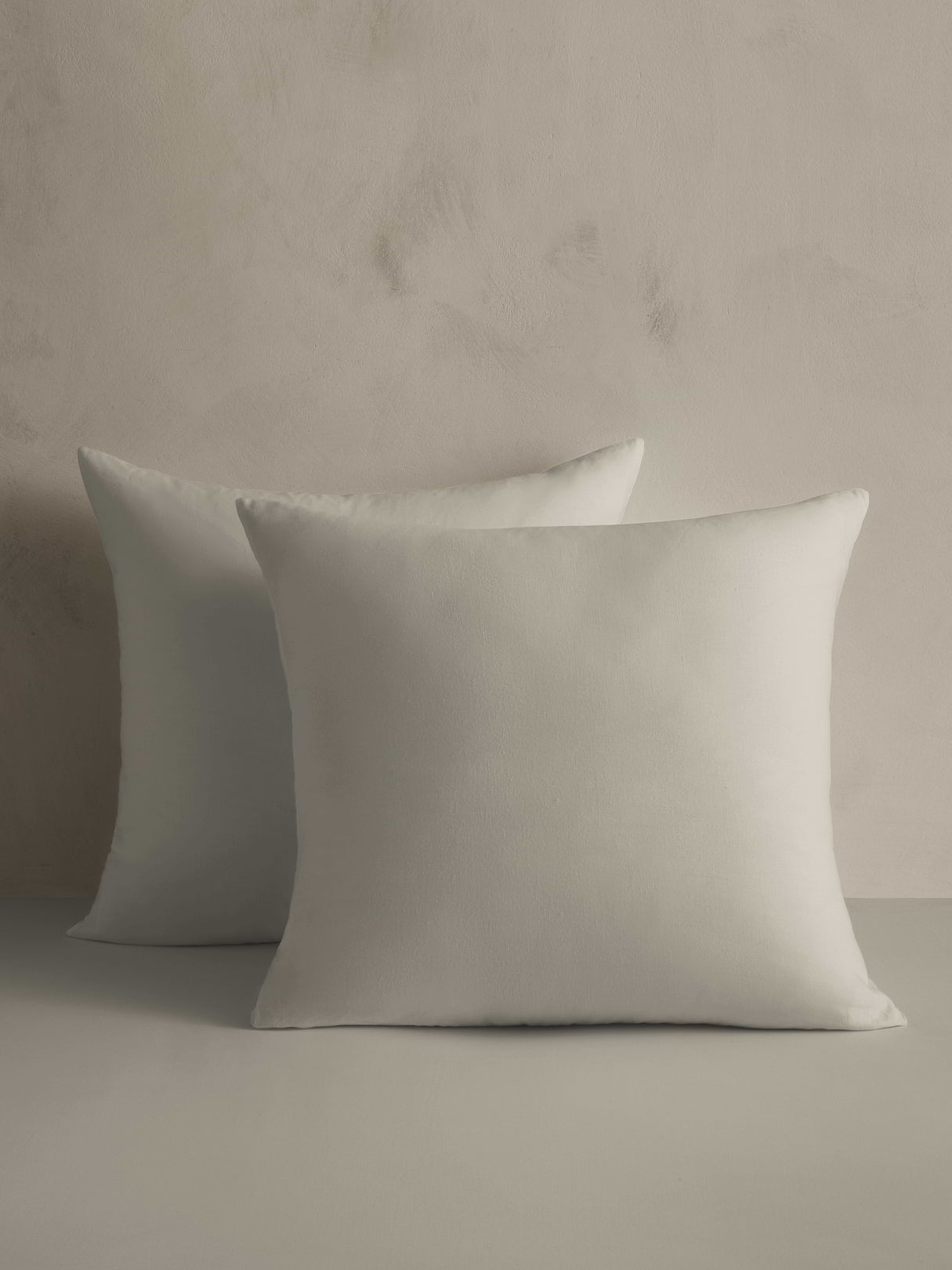 Washed Linen-Cotton Shams - Vapor
