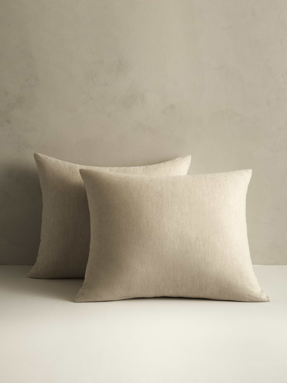 Washed Linen-Cotton Shams - Linen