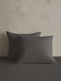 Fine Cotton Sateen Shams - Thunder