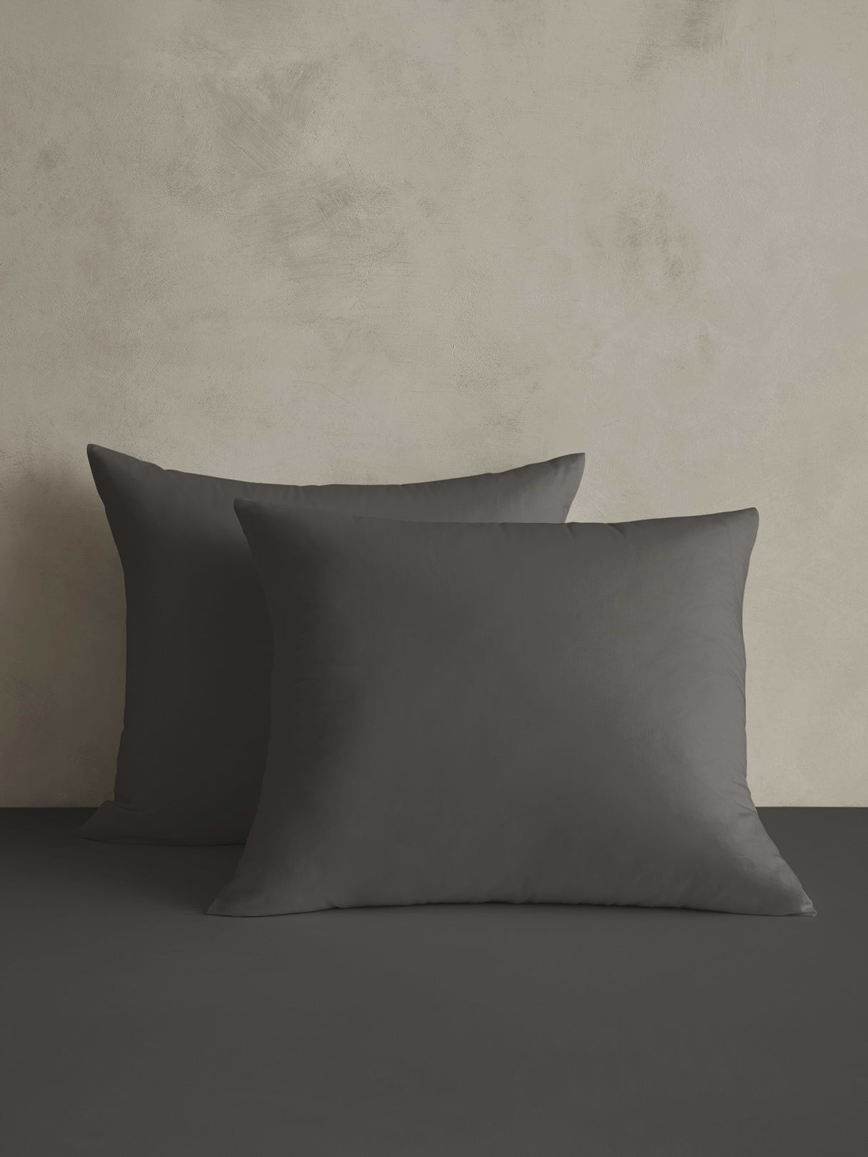 Fine Cotton Sateen Shams - Thunder