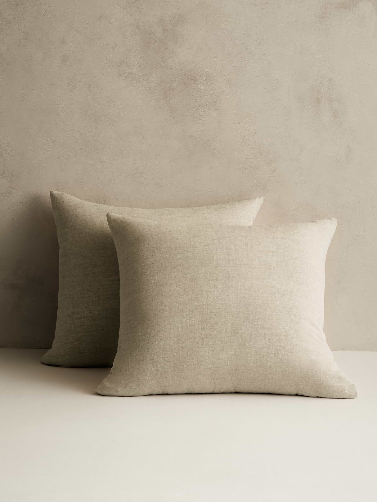 Natural Hemp Shams - Hemp Seed