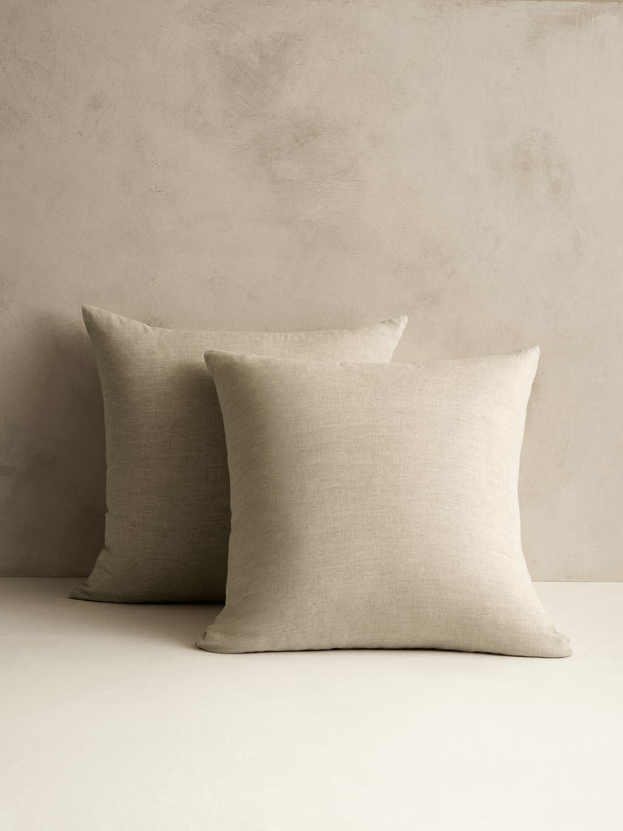 Natural Hemp Shams - Hemp Seed