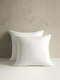 Organic Cotton Gauze Shams - White