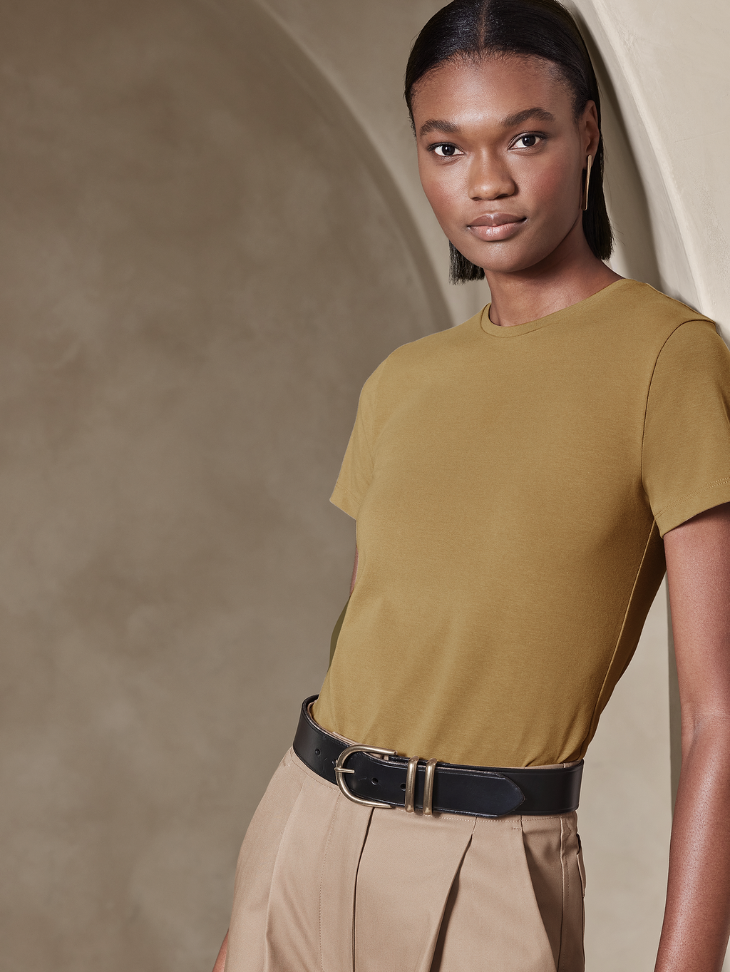 Refined Baby T-Shirt - Whiskey Brown
