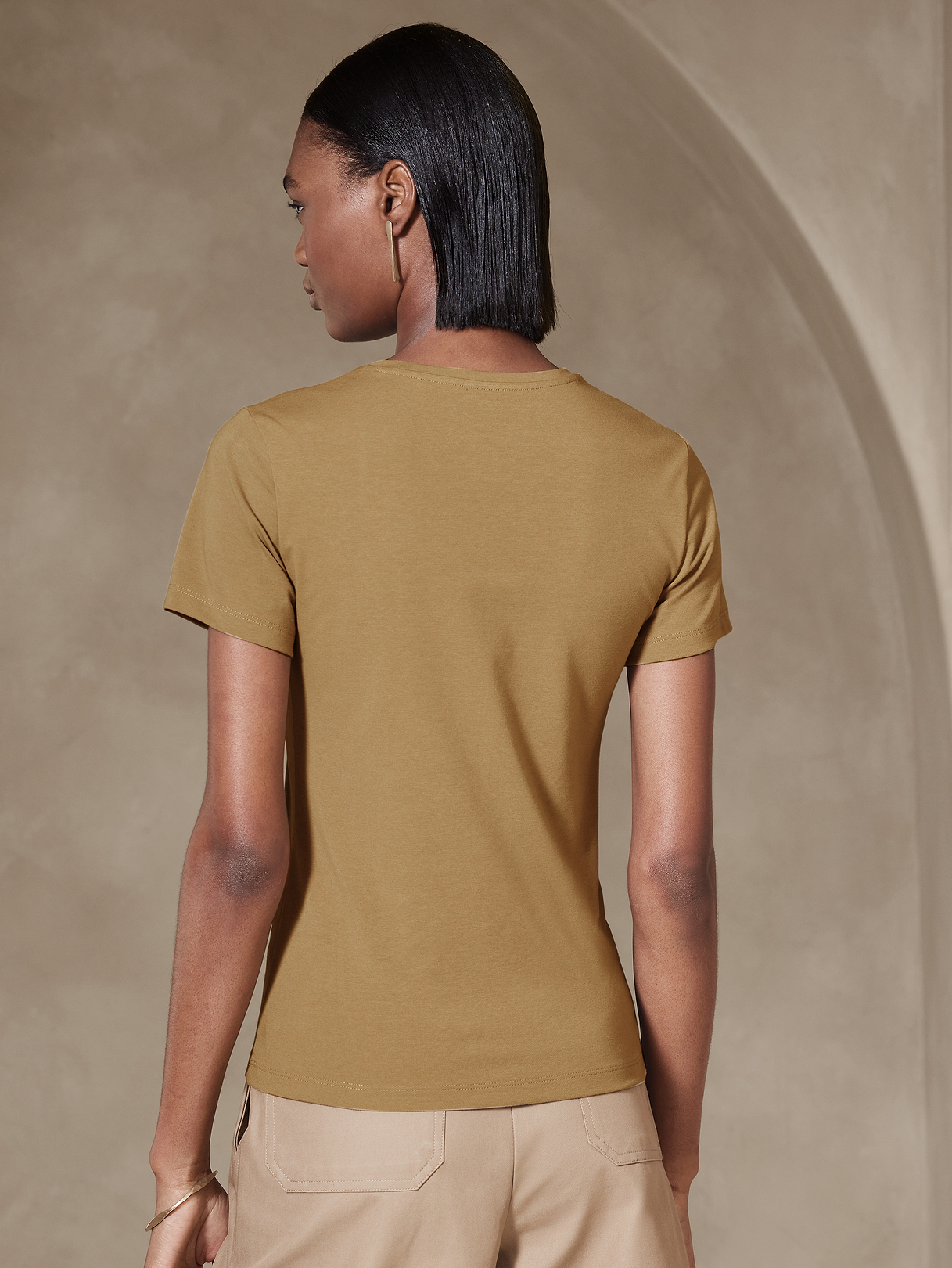 Refined Baby T-Shirt - Whiskey Brown