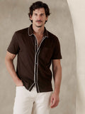 Luxury-Touch Shirt - Costa Coffee Brown