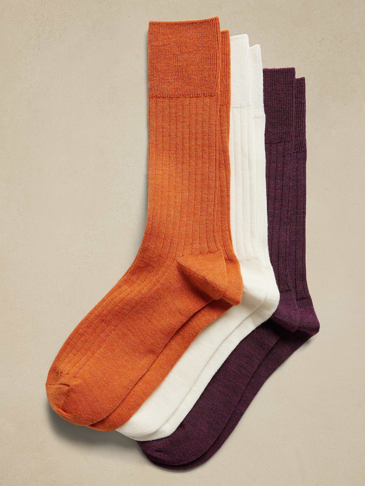 Breathe Merino Sock 3-Pack - Pinot Noir