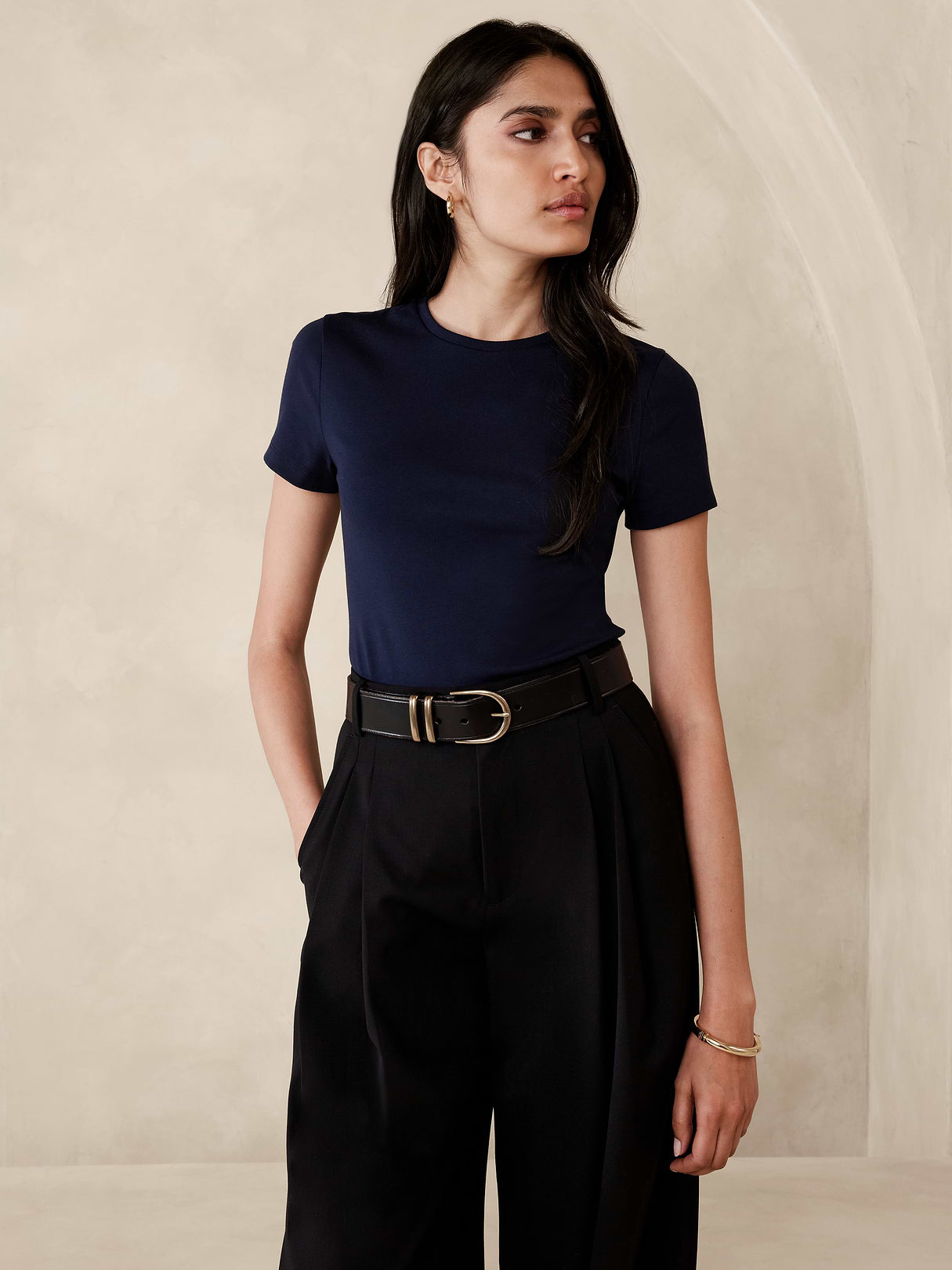 Refined Baby T-Shirt - Navy Blue