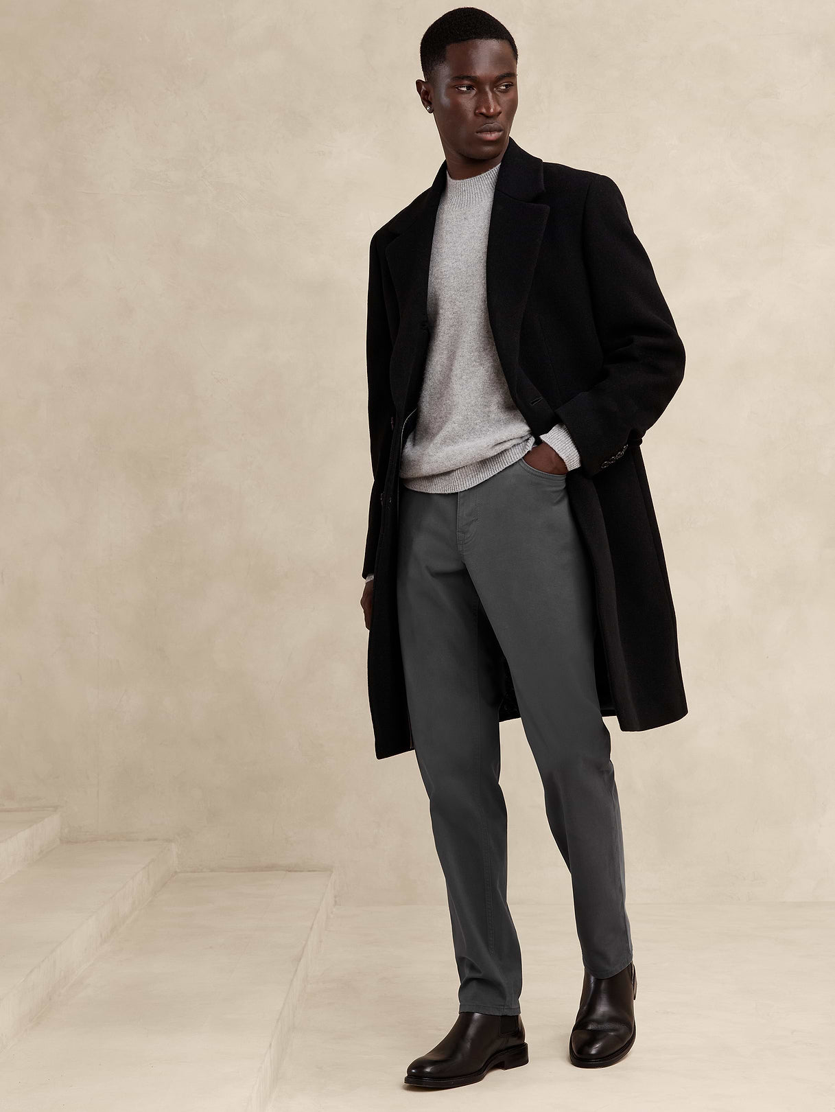 Athletic Traveler Pant - Mid Gray