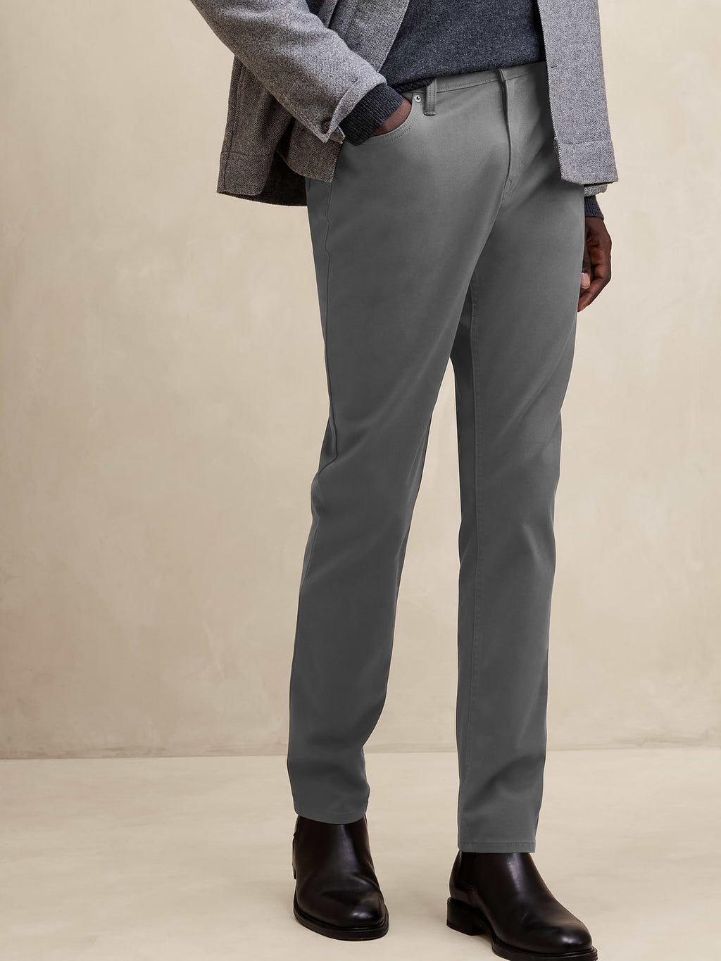 Skinny Traveler Pant 2.0 - Mid Gray