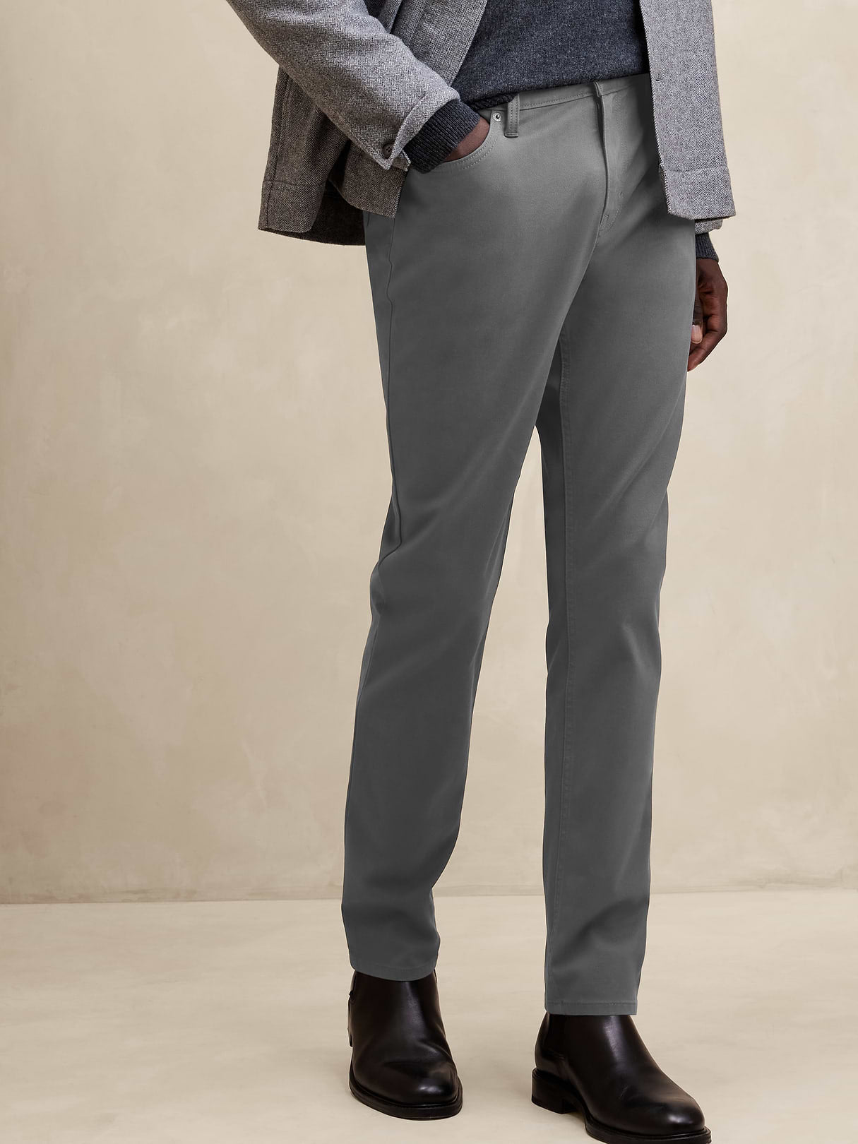 Skinny Traveler Pant 2.0 - Mid Gray