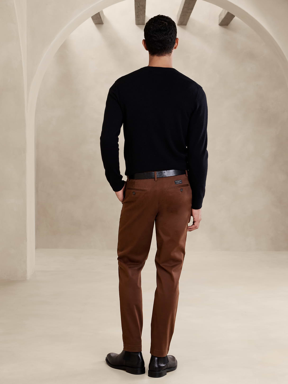 Athletic Rapid Movement Chino - Earth Brown