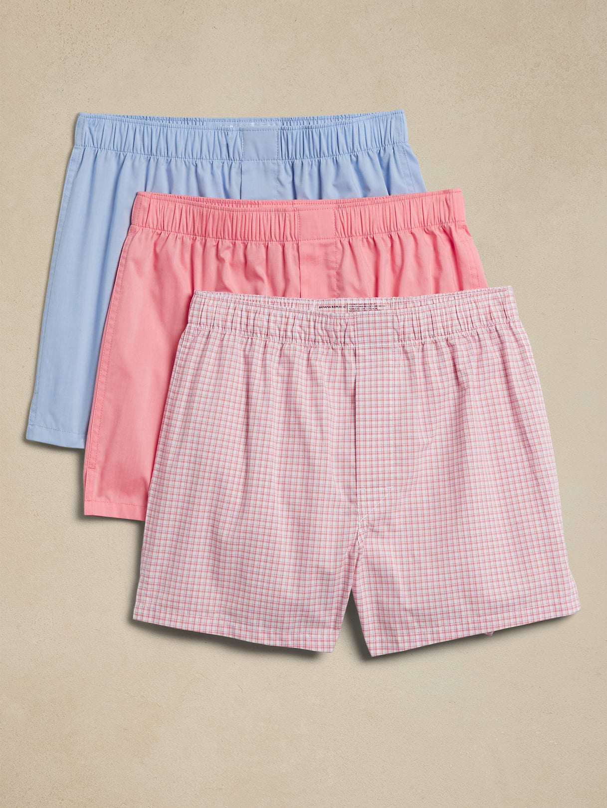 Signature Boxer 3-Pack - Salmon