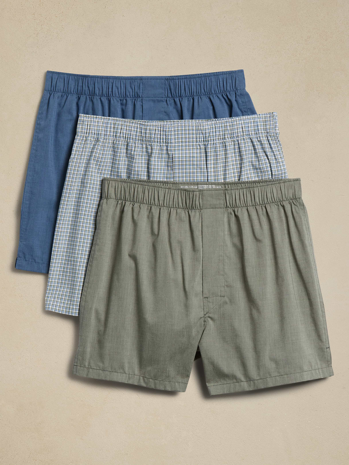 Signature Boxer 3-Pack - Green Plaid