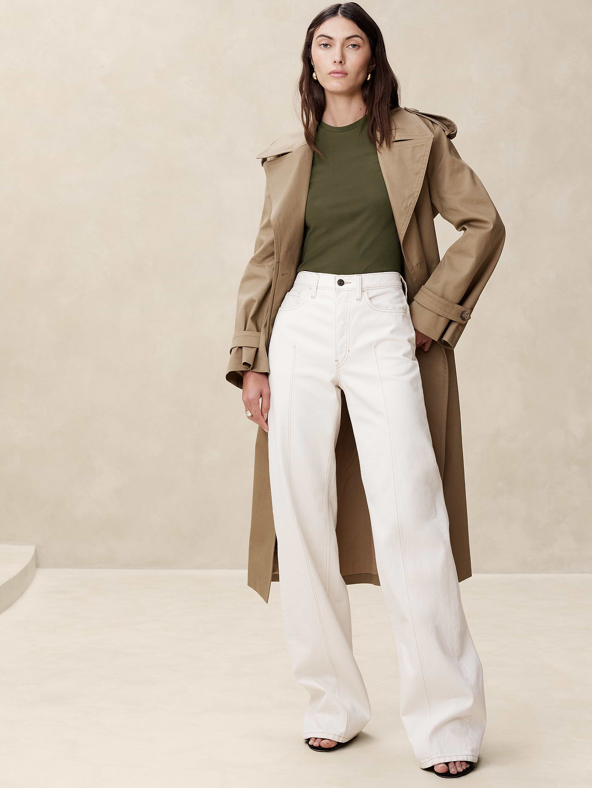 Refined Crew-Neck T-Shirt - Spiced Olive Green
