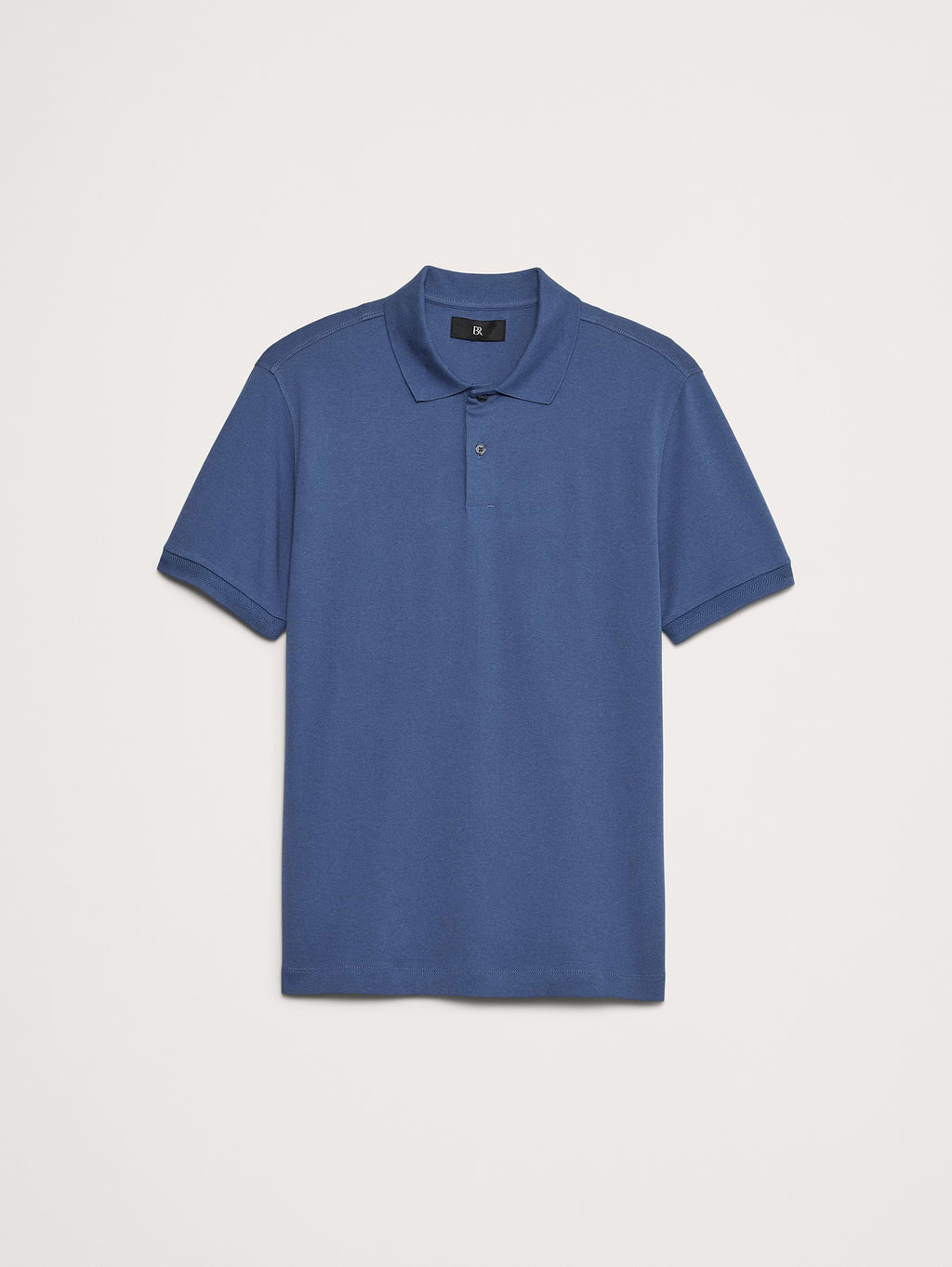 Luxury-Touch Polo - Hidden Blue