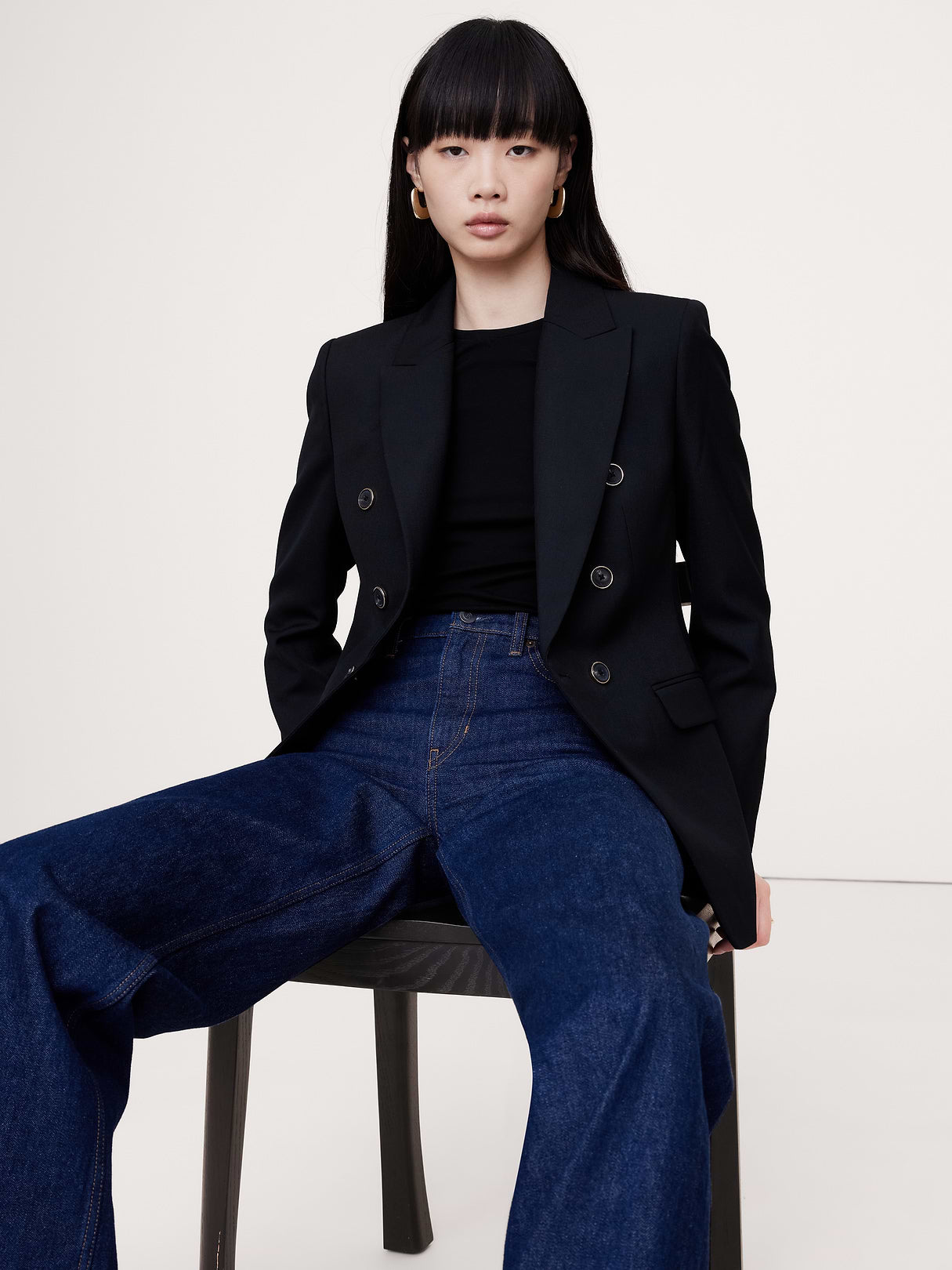 Captain's  Blazer - Black
