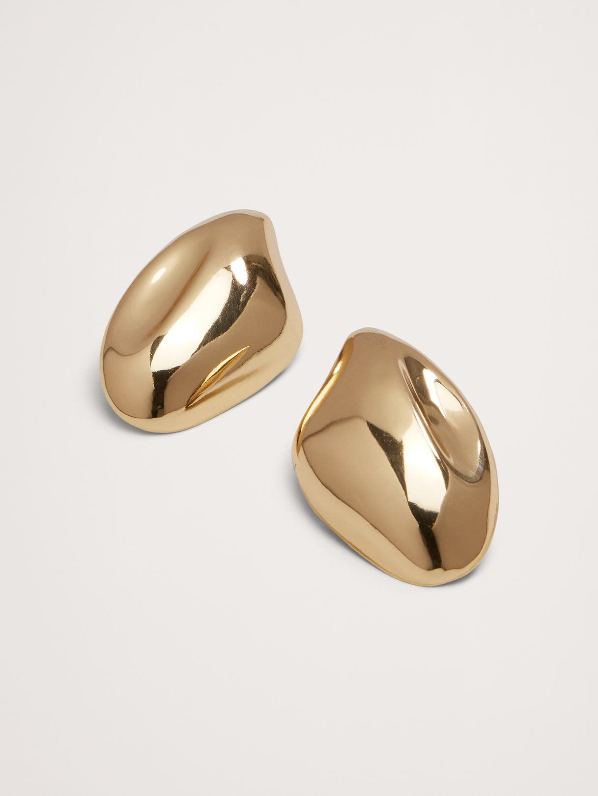 Sculptural Forms Earrings by Aureus + Argent - Gold
