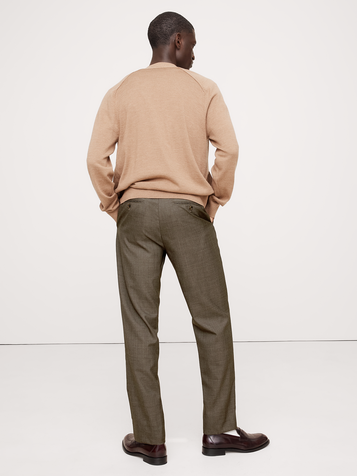 Signature Italian Rustico Suit Pant - Timeless Taupe