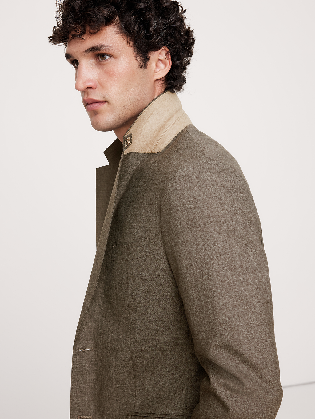 Signature Italian Rustico Suit Jacket - Timeless Taupe