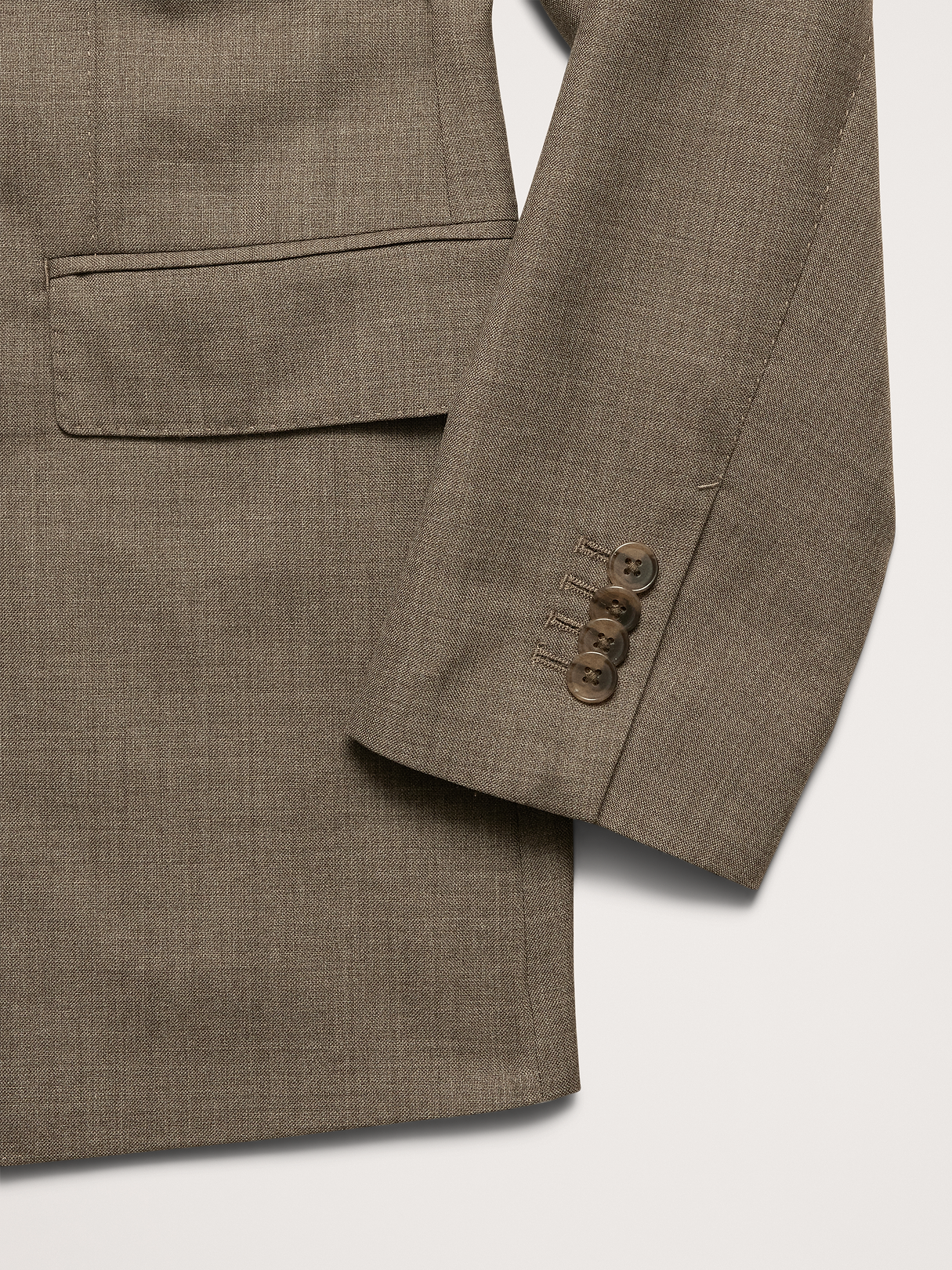 Signature Italian Rustico Suit Jacket - Timeless Taupe