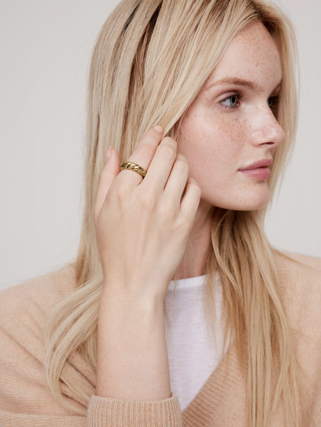 Ravena Scallop Ring by Aureus + Argent - Gold