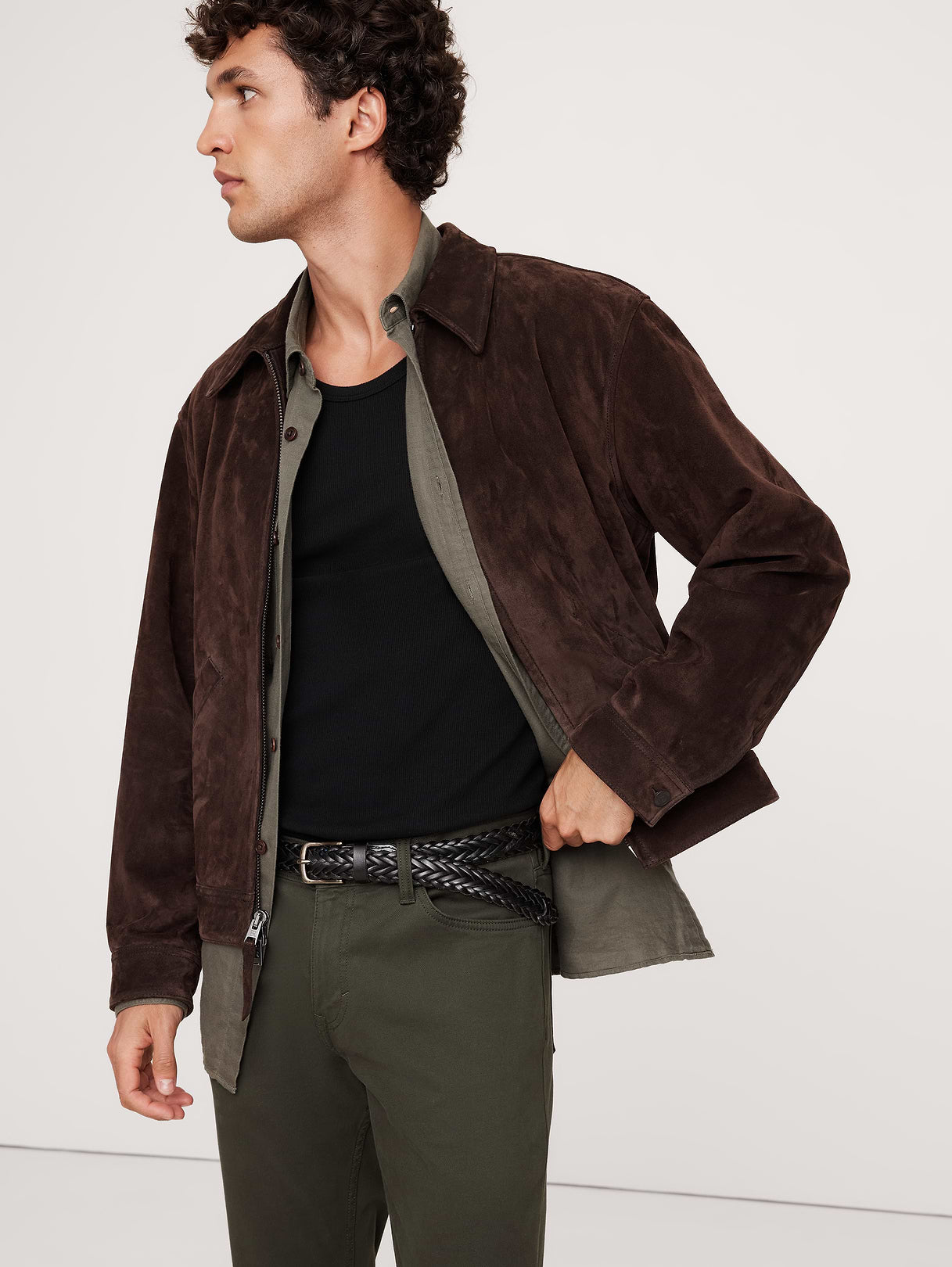 Skinny Traveler Pant - Olive Green