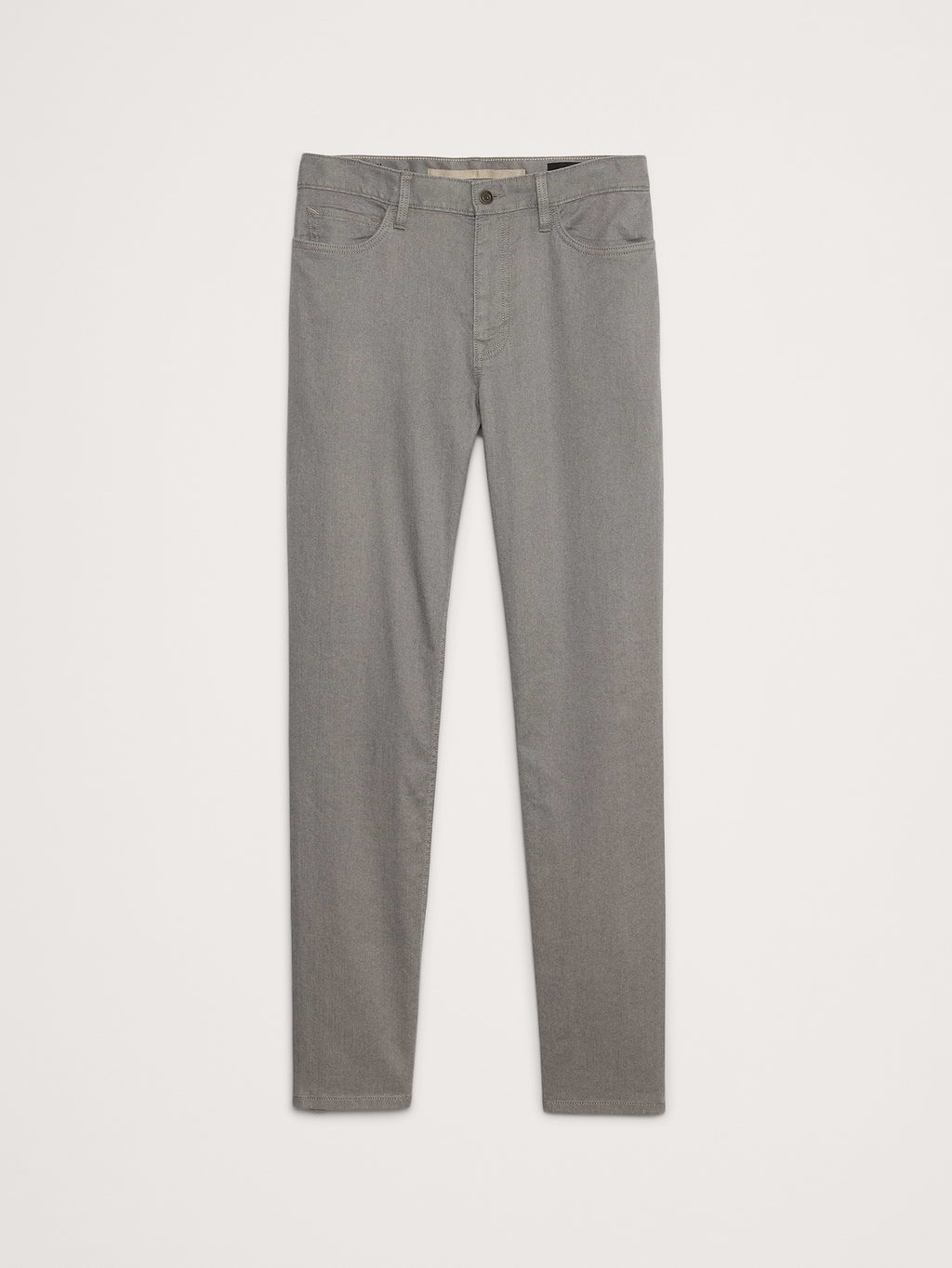 Slim Linen-Cotton Traveler Pant - Gray