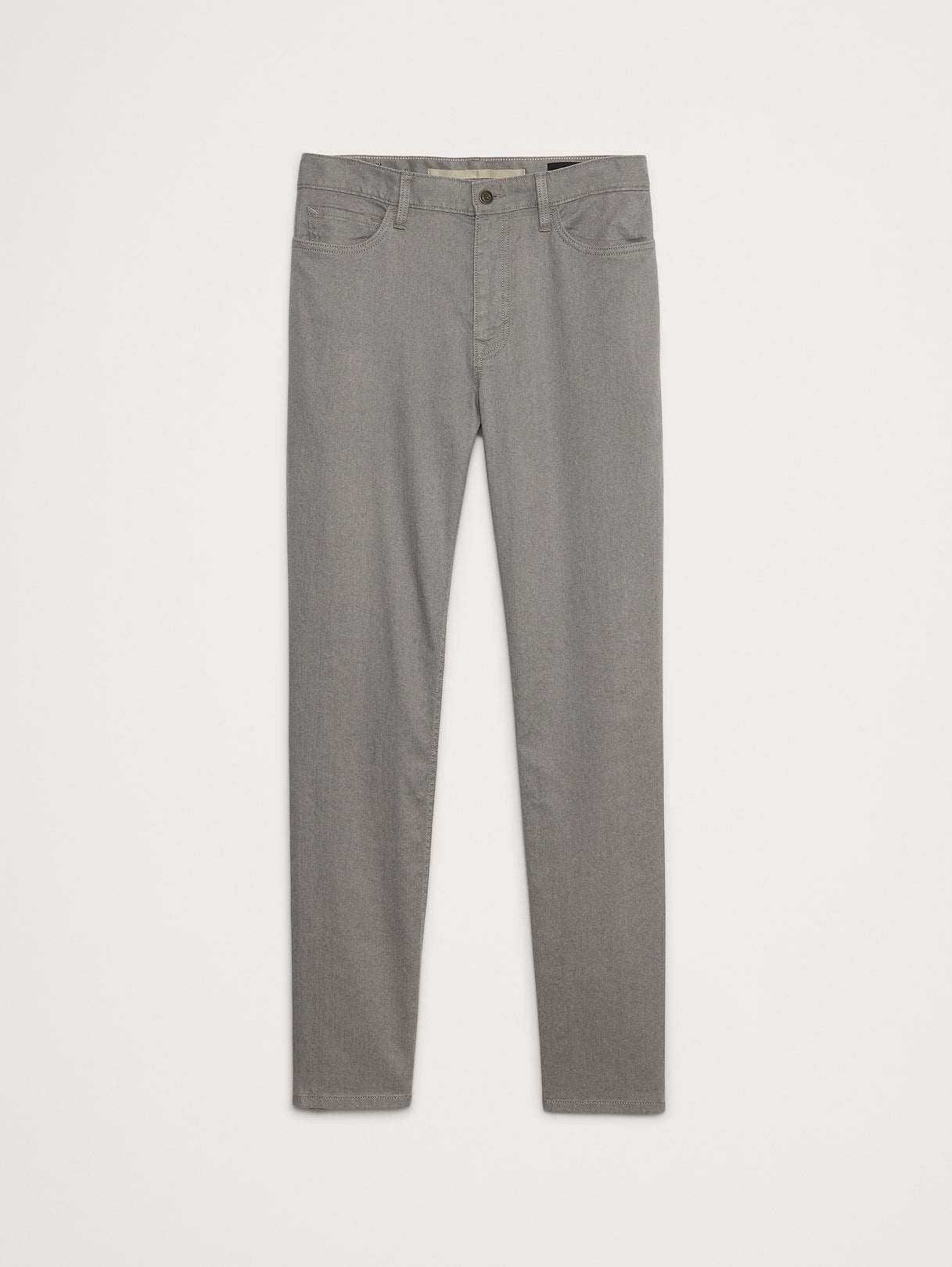 Slim Linen-Cotton Traveler Pant - Gray