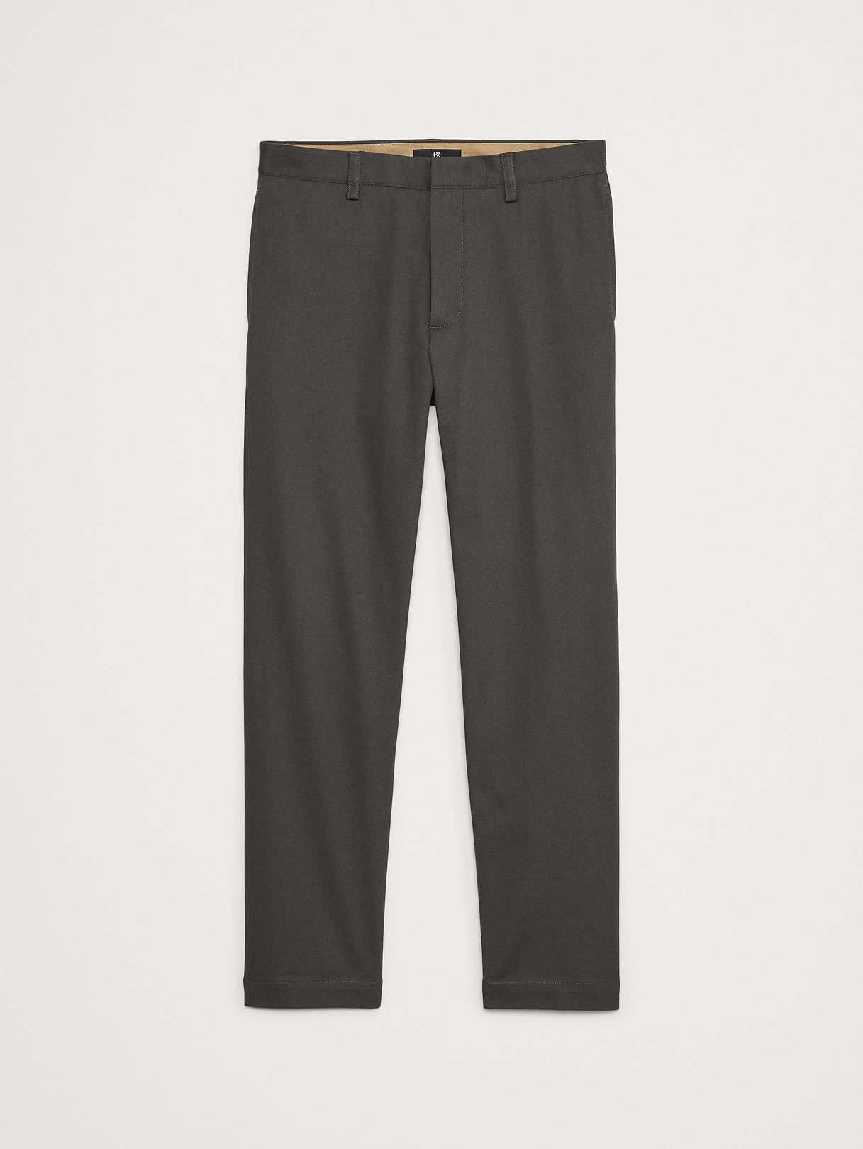 Straight Italian-Stretch Chino - Charcoal Gray