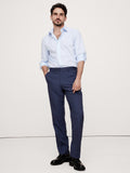 Signature Italian Rustico Suit Pant - Blue