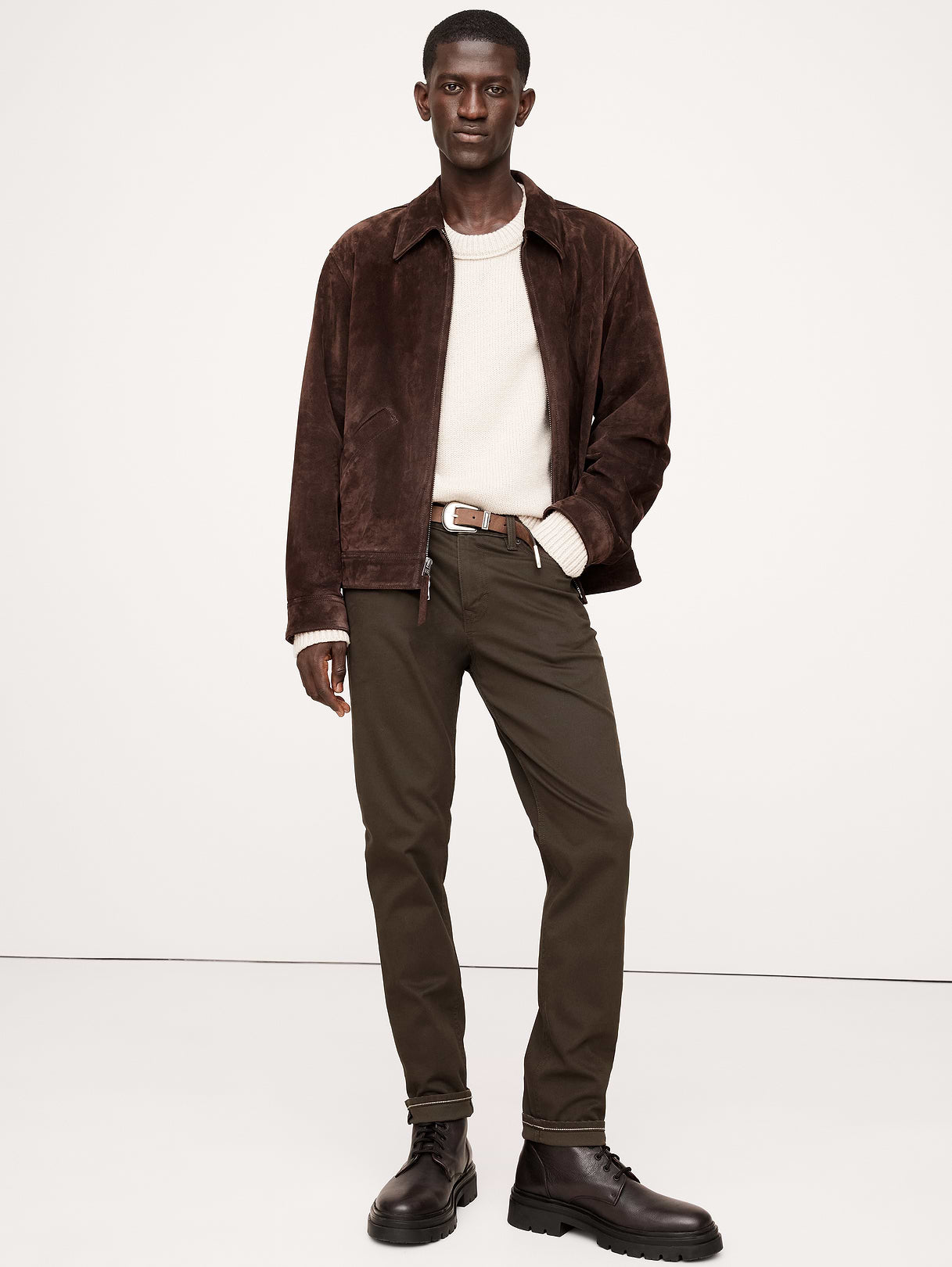 Skinny Traveler Pant 2.0 - Brown