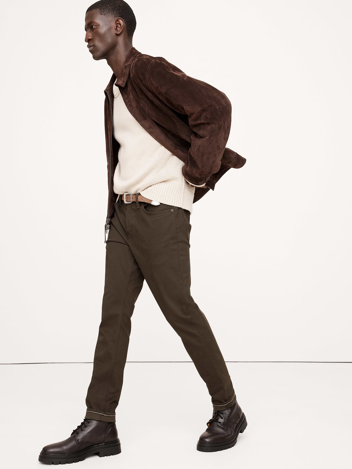 Skinny Traveler Pant 2.0 - Brown