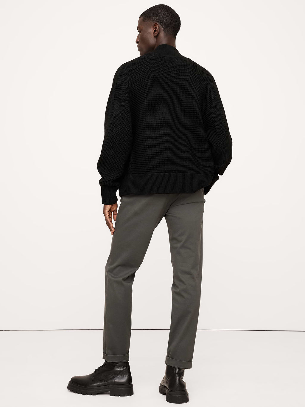 Slim Rapid Movement Chino - Anthracite Gray
