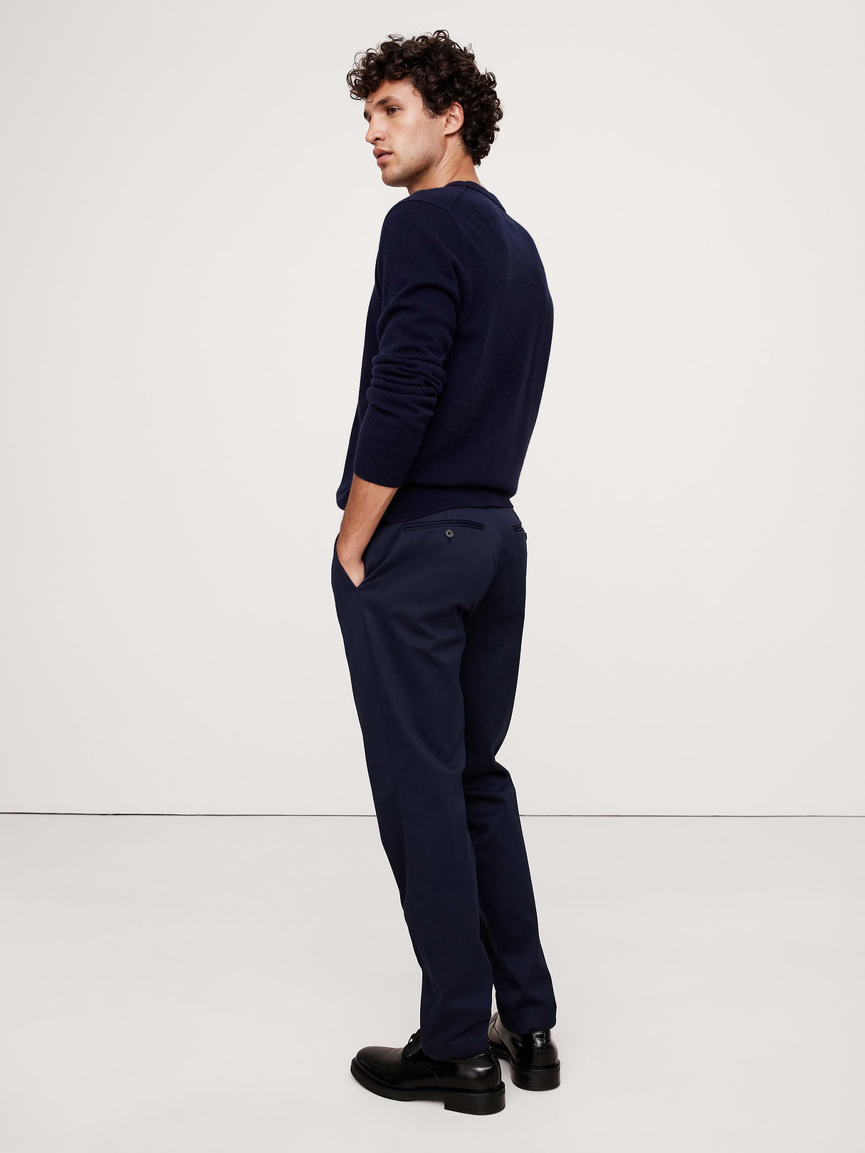 Athletic Rapid Movement Chino - Navy Blue