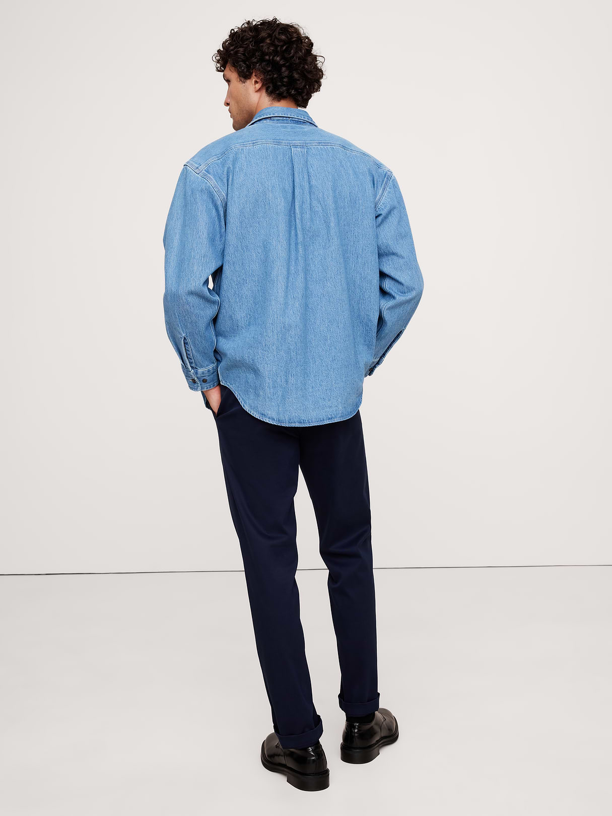 Slim Rapid Movement Chino - Navy Blue