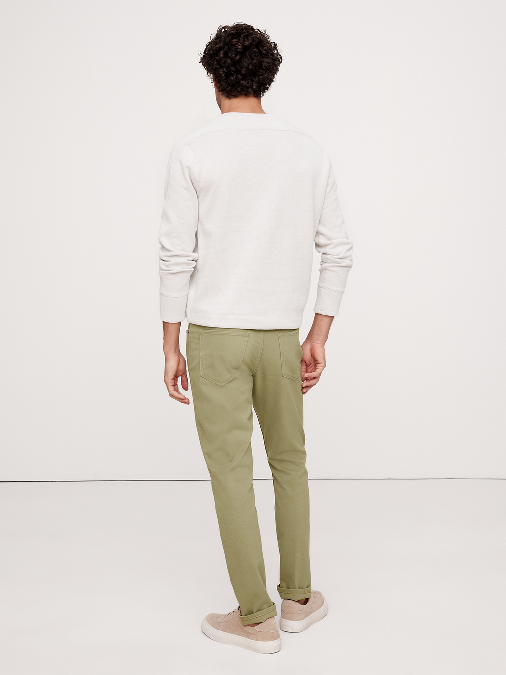 Skinny Traveler Pant 2.0 - Light Olive Green