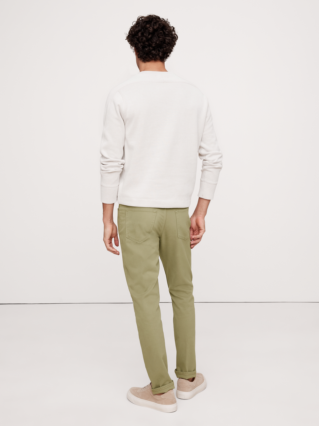 Skinny Traveler Pant 2.0 - Light Olive Green
