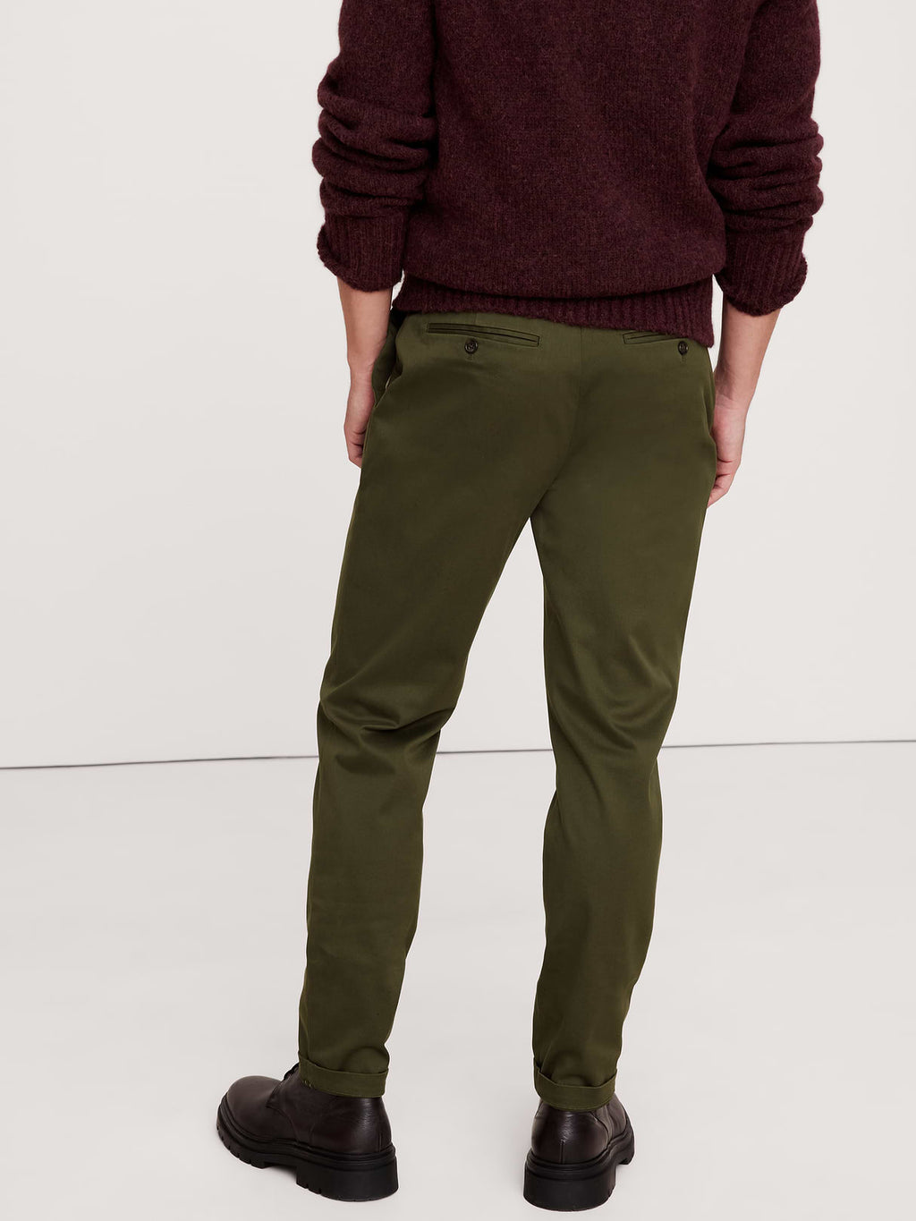 Athletic Rapid Movement Chino - Waimea Olive Green