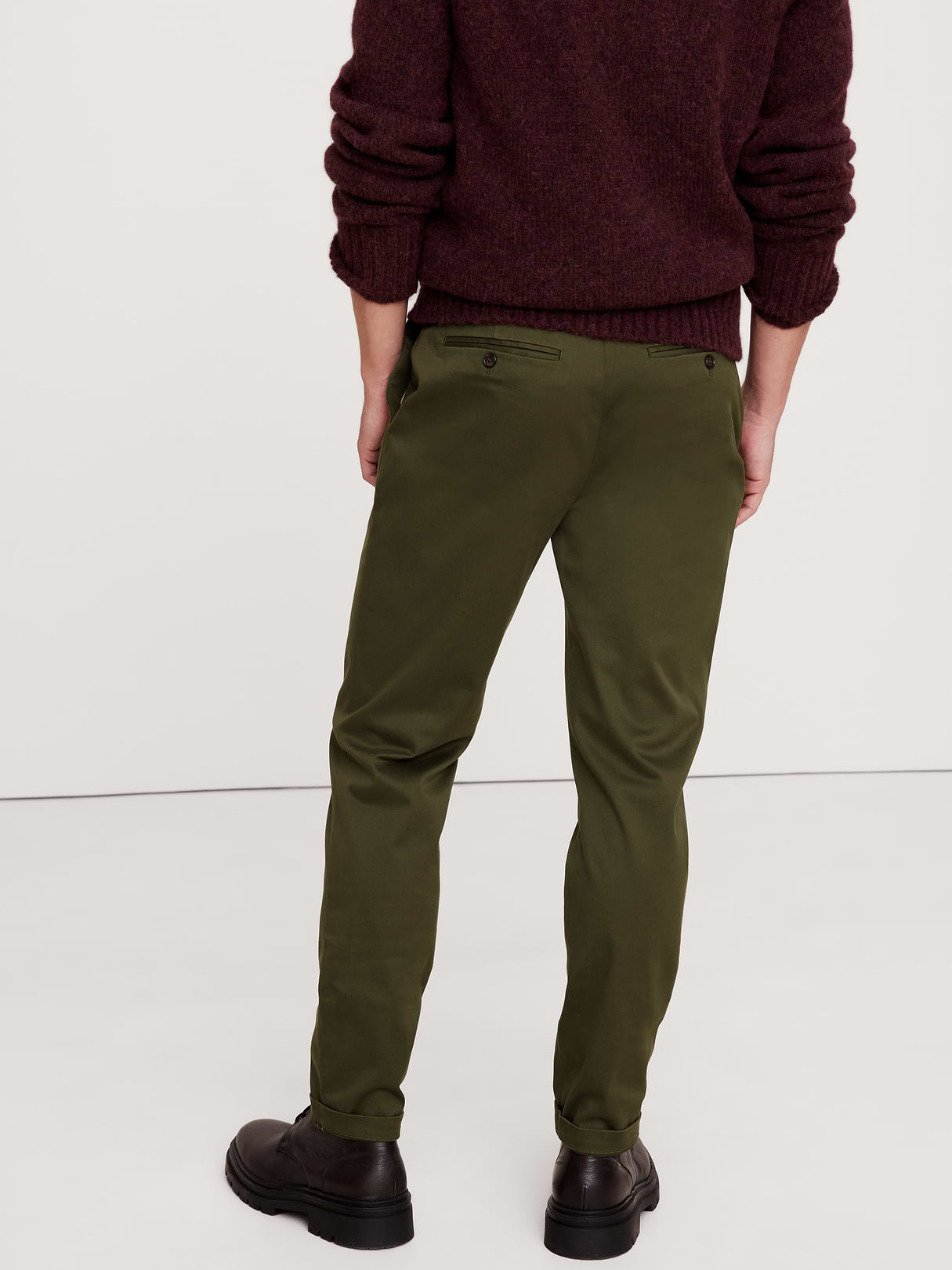 Athletic Rapid Movement Chino - Waimea Olive Green