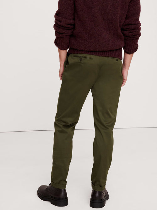 Athletic Rapid Movement Chino - Waimea Olive Green