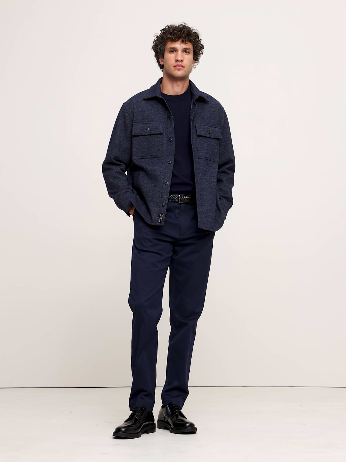 Athletic Rapid Movement Chino - Navy Blue