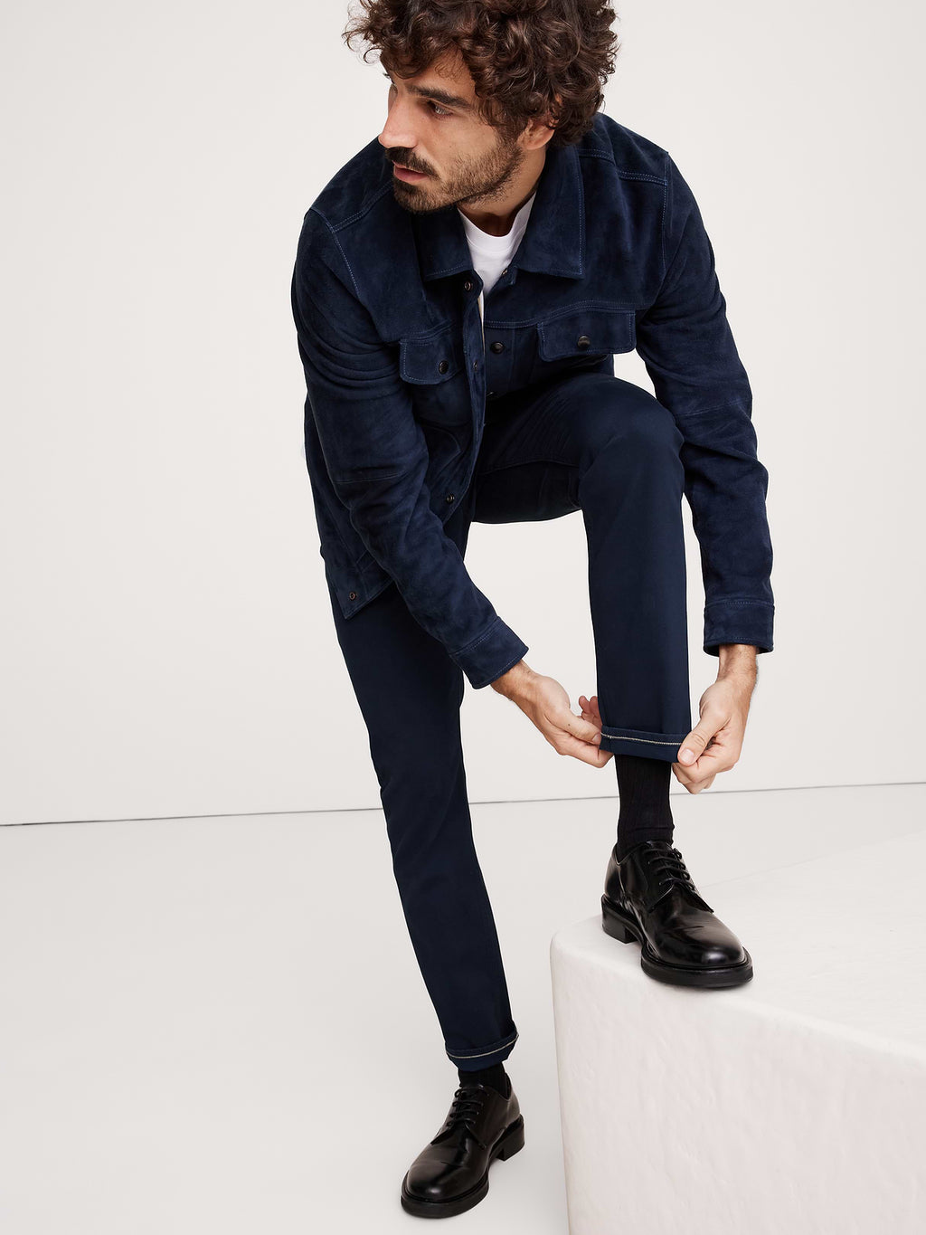 Skinny Traveler Pant 2.0 - Navy Blue
