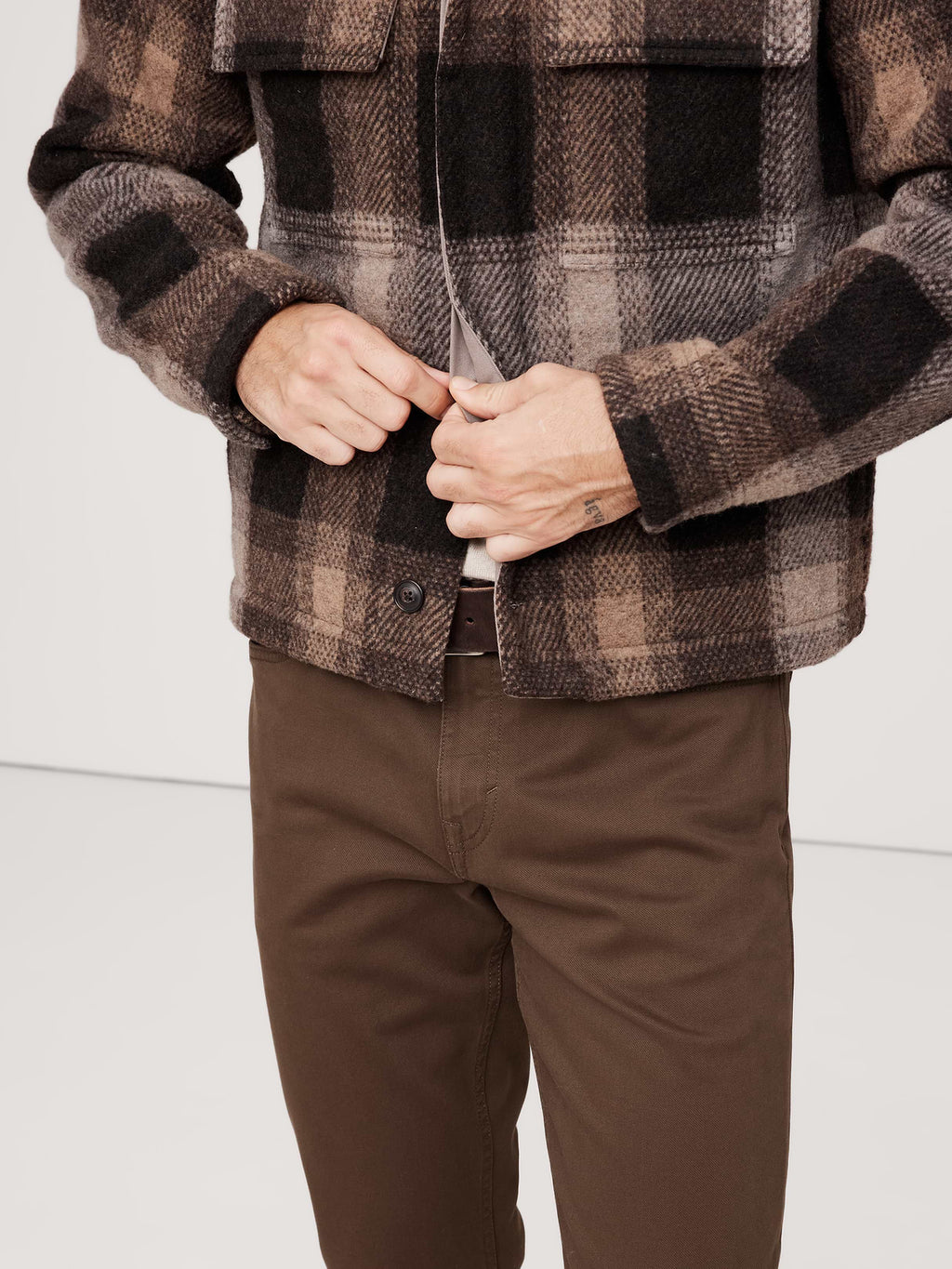 Skinny Traveler Pant - Chocolate Brown
