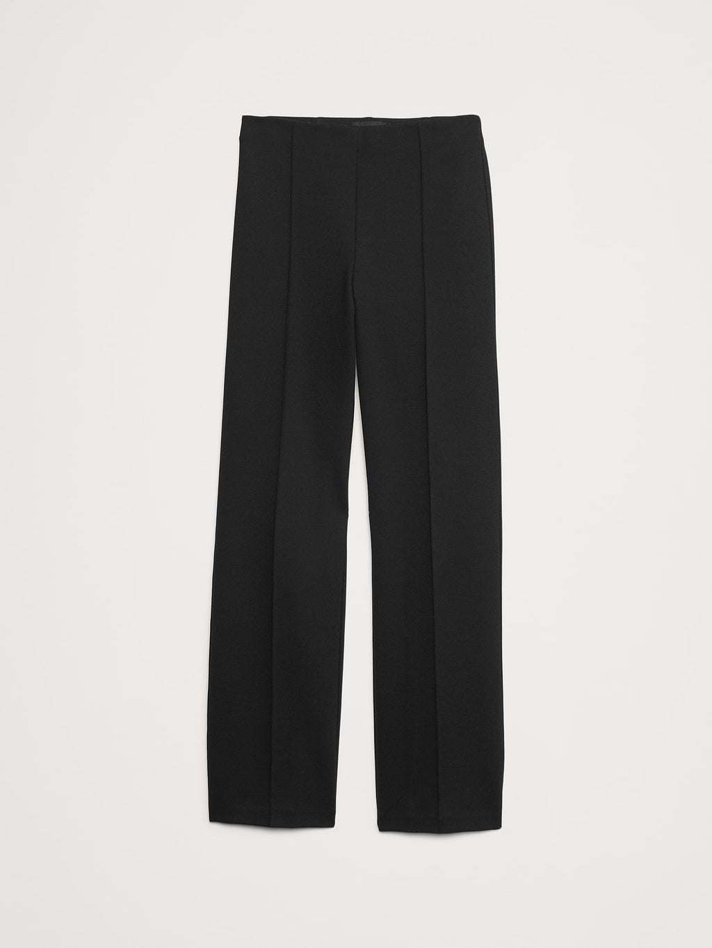 Fitted Everywhere Ponte Ankle Pant - Black